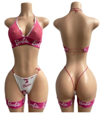 Barbie 2pieces + leg bracelet -Exotic Collection-